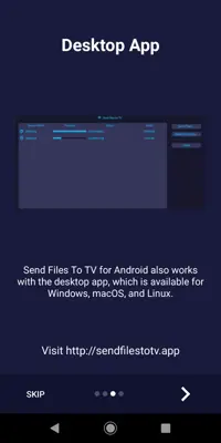 Send Files To TV android App screenshot 2